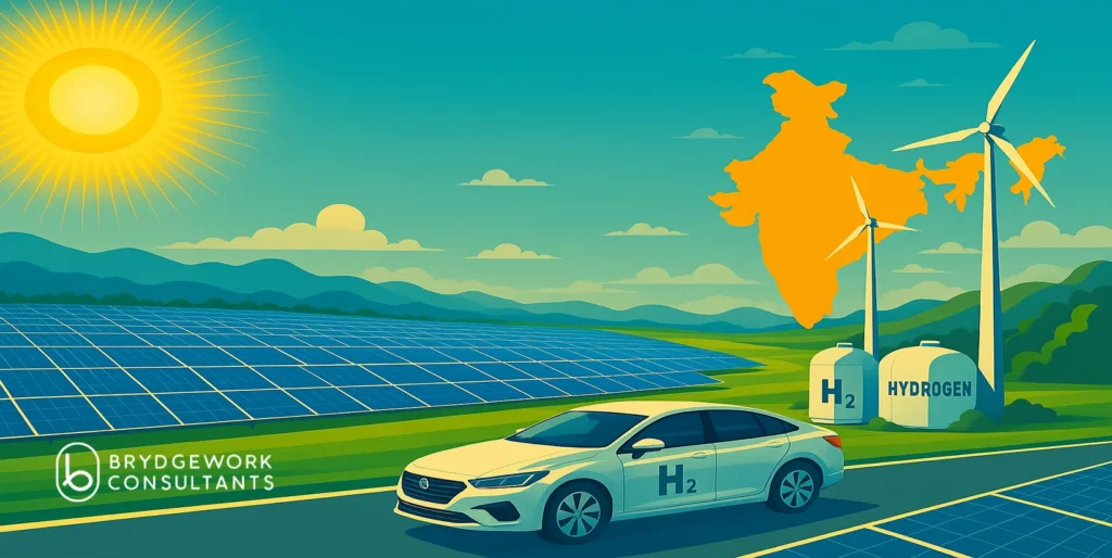 India Reimagined: Powered by the Sun and Driven by Hydrogen